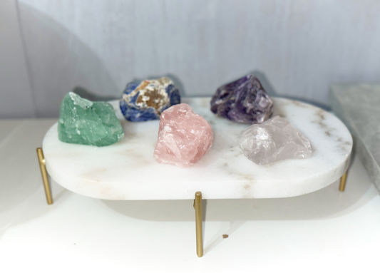 LILY LOVES... RAW CRYSTAL INCENSE HOLDER